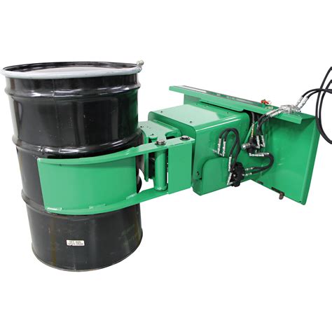 drum handler for skid steer|Skid Steer Hydraulic Drum Handling Attachment.